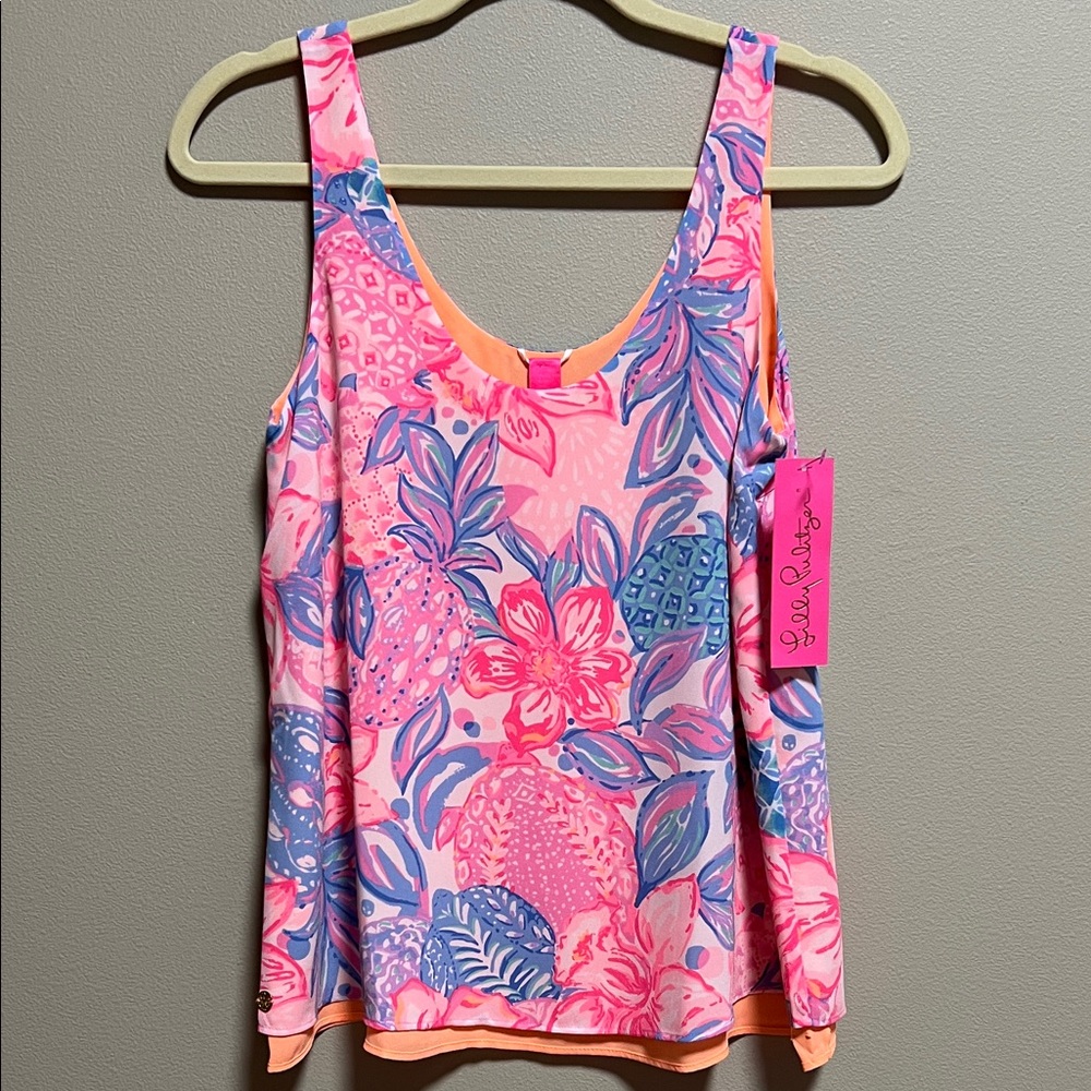 Lilly Pulitzer Florin Scoop Tank Top - Picture 3 of 8